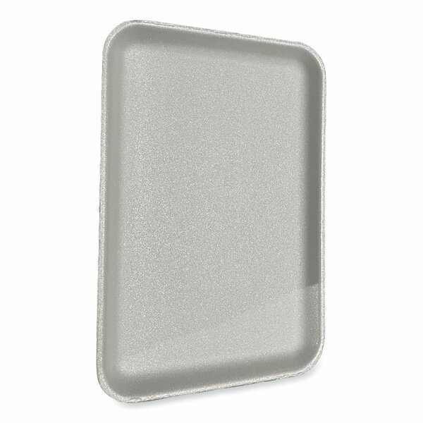 Gen Meat Trays, 13.81 x 9.25 x 2.7, White, 100PK 1014WH